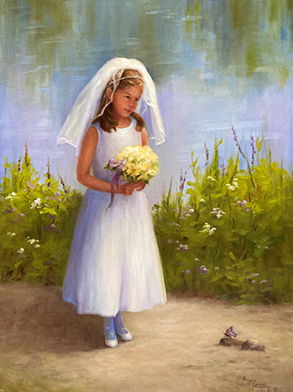 Stratton - Her Special Day - Oil - 24in x 18in