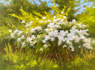 Stratton - Natures Wild Bush - Oil - 9in x 12in
